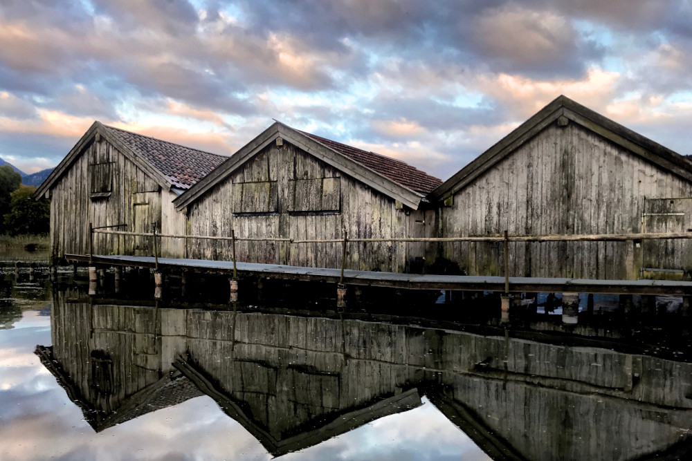 Bootshäuser Spiegelung